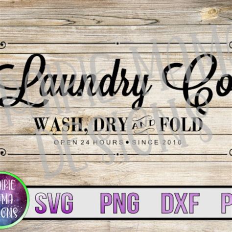 Laundry Wash And Dry Svg Etsy