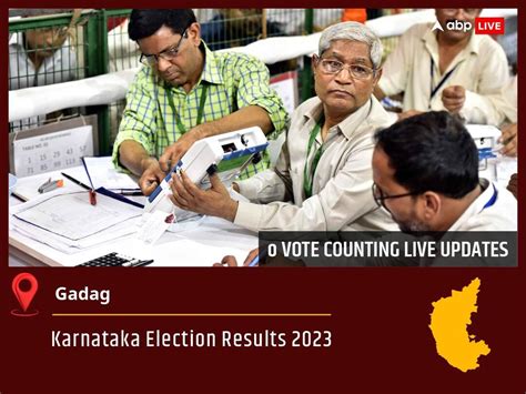 Gadag Election Result 2023 Live Inc Candidate H K Patil Wins From Gadag