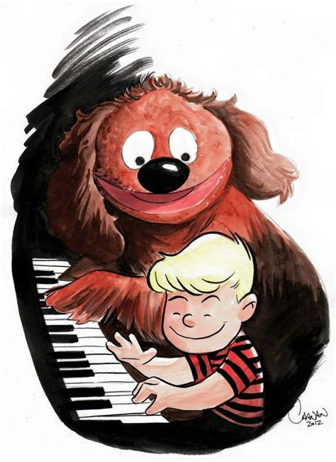 Jammin With Rolf And Schroeder Muppets Disney Fan Art Fan Art