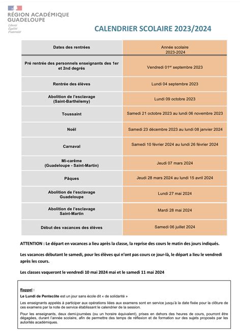 Calendrier Des Vacances Scolaires Guadeloupe Jilly Lurlene