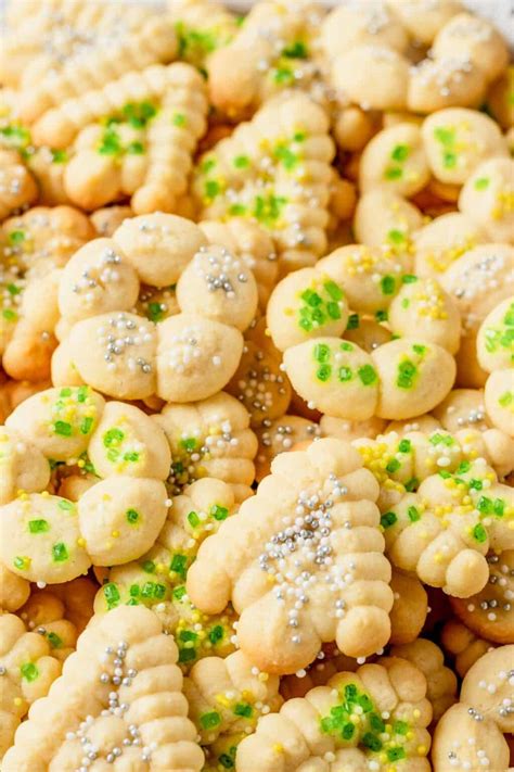 Cream Cheese Christmas Spritz Cookies Recipe Cookrita