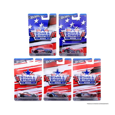 Hot Wheels Silver Series Stars Stripes À Escolha Mattel Shopee Brasil