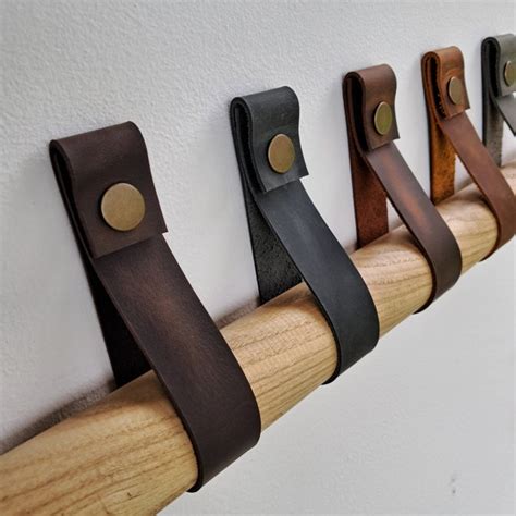 Leather Wall Hanger Strap Etsy