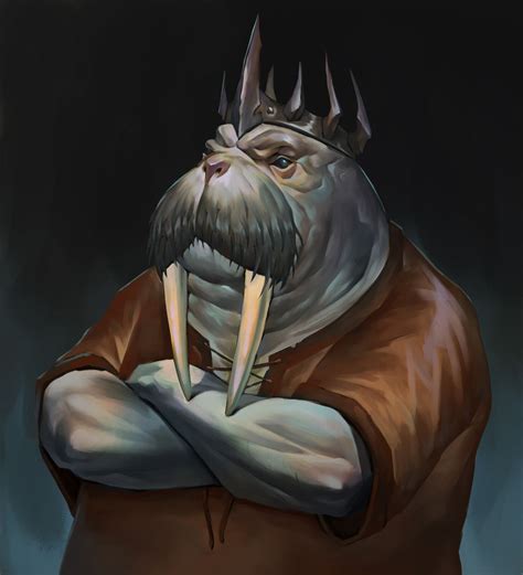 Dnd Characters Fictional Characters Walrus Explore Artist Artwork