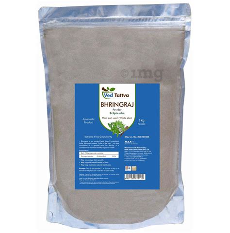 Ved Tattva Bhringraj Eclipta Alba Powder Buy Packet Of Kg Powder