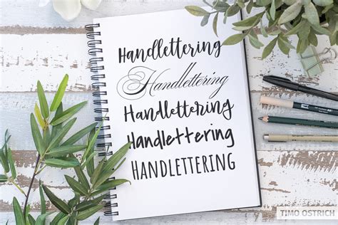 Handlettering Schriftarten Die Besten 10 Fonts Die Ich Kenne