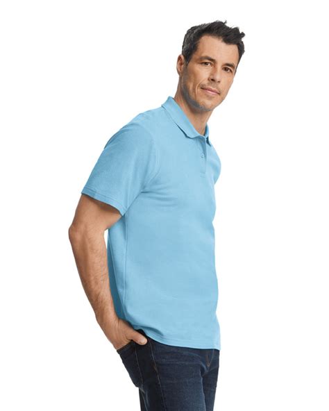 Gildan Men S Softstyle Double Pique Polo Alphabroder