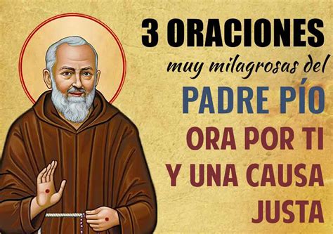 Arriba 62 Imagen Padre Pio Oracion Milagrosa Abzlocalmx