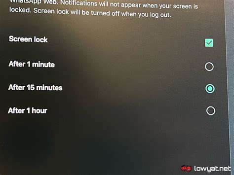Whatsapp Web To Soon Get Screen Lock Feature Lowyat Net