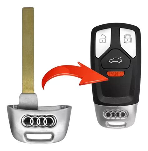 Llave De Emergencia Para Control Remoto Audi A4 A5 Q7 Sq7 Tt Meses