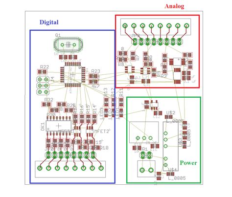 Pcb Design Mixed Signal PCB 2 Or 4 Layer Electrical Engineering