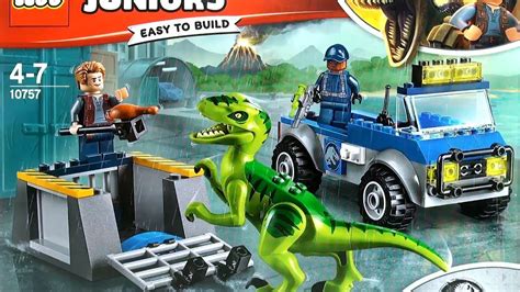 Jurassic World Lego Juniors Raptor Rescue Set Lego Fallen