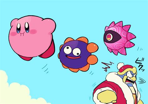 Kirby King Dedede Gooey And Void Termina Kirby And 1 More Drawn By