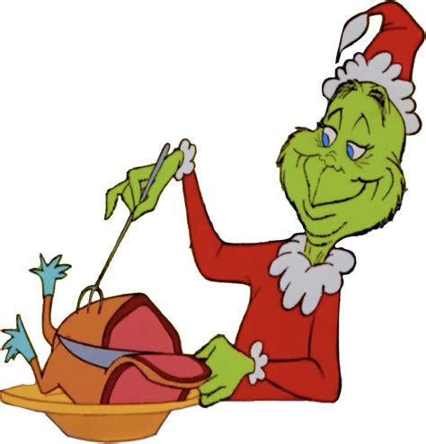 The Grinch Cj Carved The Roast Beast Vector By Homersimpson1983 On