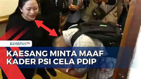 Kaesang Minta Maaf Ke Puan Soal Kader Psi Yang Pernah Sindir Pdip Youtube