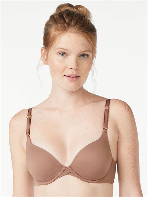 Joyspun Women S Smoothing T Shirt Bra Sizes B To Dd Walmart