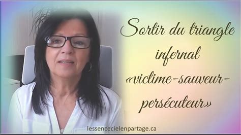 VIDÉO 37 Le Triangle infernal de la Victime Sauveur Persécuteur