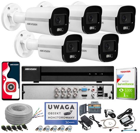 Zestaw Do Monitoringu Hikvision Zewnetrzny Full Hd