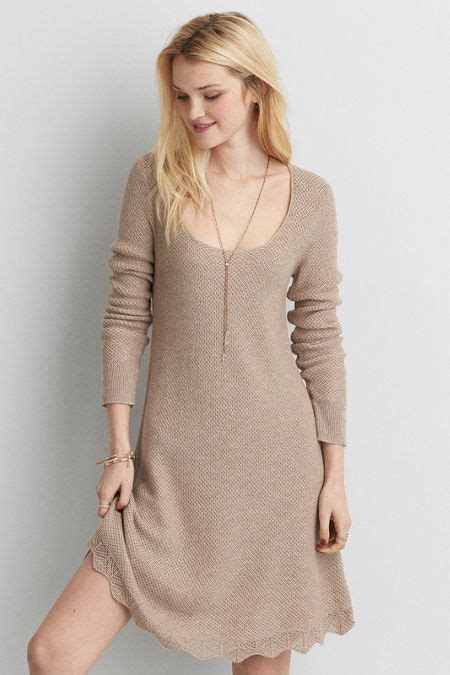 American Eagle Outfitters Ae Swing Sweater Dress Cozy Sweater Dress