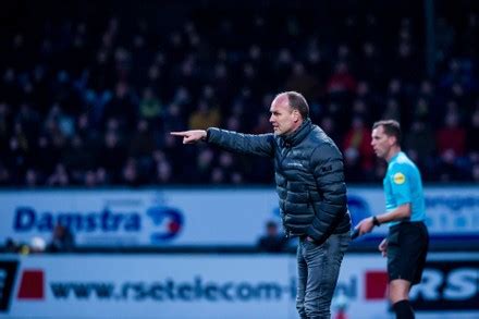 Leeuwarden Fc Emmen Coach Dick Lukkien Editorial Stock Photo Stock