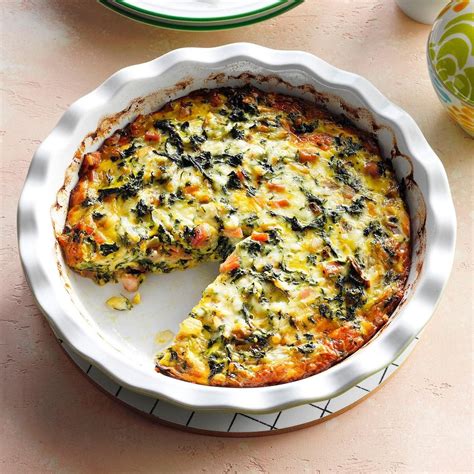 Crustless Spinach Quiche Recipe How To Make It