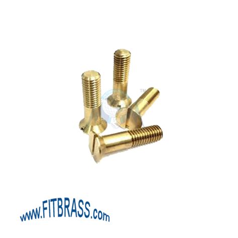 Brass Countersunk Bolts Manufacturer Brass Countersunk Bolts Exporter And Supplier