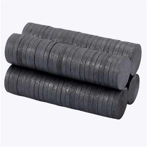 Ceramic Cylinder Magnet Permanent Hard Ferrite Magnet For Rotor China