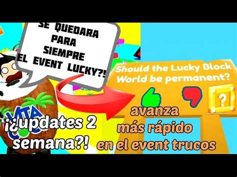 el nuevo event de Lucky se quedara para siempre avanza más