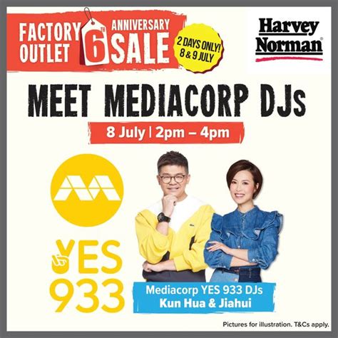 Jul Harvey Norman Factory Outlet Anniversary Sale Sg