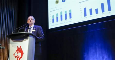 husky energy swings   million loss   quarter  revenues