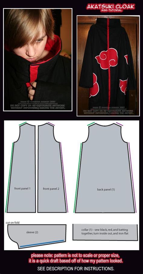 Pin By Marcela On Cosplays Divers Naruto Costume Diy Akatsuki