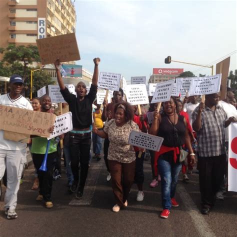 Mo Ambique Realizou Se Marcha Contra A Xenofobia Na Frica Do Sul