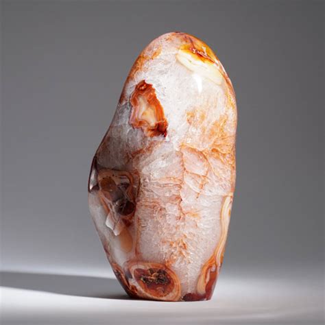 Astro Gallery Of Gems Polished Carnelian Agate Freeform From Madagascar