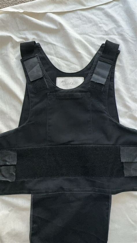 Vintage Galls Police Ballistic Vest Carrier Only Mens Large Carrier Read Desc Ebay