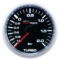 Depo Racing Digital Analog Turbo Boost Gauge Bar Mm Wa Bled