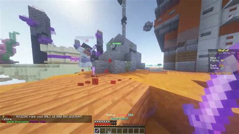 The Best Skypvp Minecraft Server Youtube