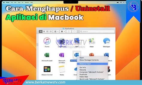 Cara Menghapus Uninstall Aplikasi Di Macbook Berkatnews Tv