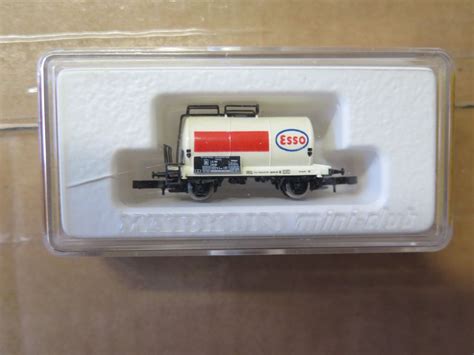 2 Märklin miniclub DB Kesselwagen ESSO Spur Z 8612 Kaufen auf Ricardo