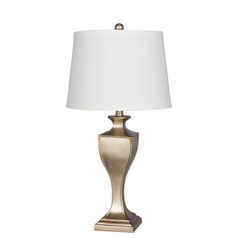 Fangio Lighting In Champagne Gold Resin Table Lamp W The