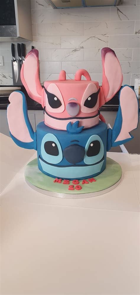 Stitch Angel Cake Artofit