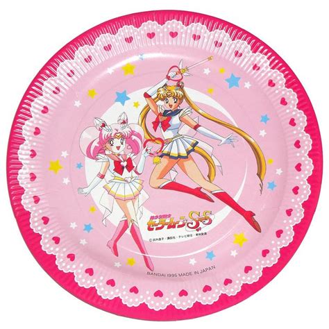 Sailor Moon Super S Party Plates Sailor Moon Party Sailor Moon