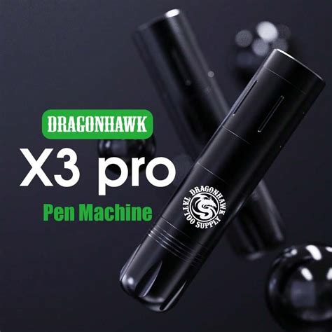 Dragonhawk X3 Pro Inalámbrico Completo Kit De La Máquina De Tatuaje