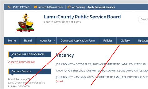 Lamu County Public Service Board Shortlisted Candidates 2023 2024