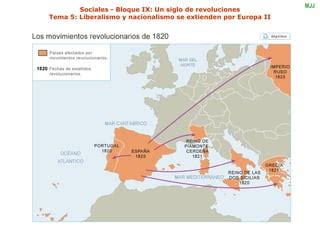 Sociales Bloque IX Tema 5 Liberalismo Y Nacionalismo Se Extienden