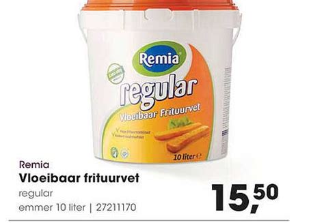 Remia Vloeibaar Frituurvet Aanbieding Bij Hanos Folders Nl