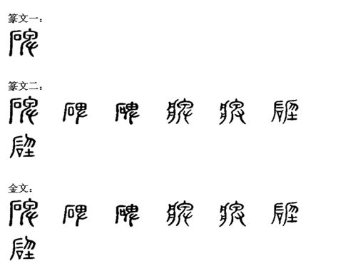 碑 漢字 基本信息 涵義 引申 常用詞組 漢字演變 古籍解釋 康熙字典 說文解字 中文百科全書