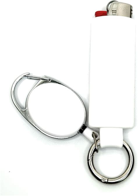 Retractable Lighter Keychains For J6 Bic Lighters 16