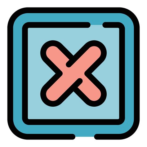 Delete button icon vector flat 21409681 Vector Art at Vecteezy