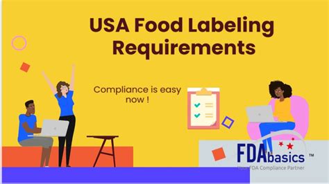 USA Food Labeling Regulations FDABasics