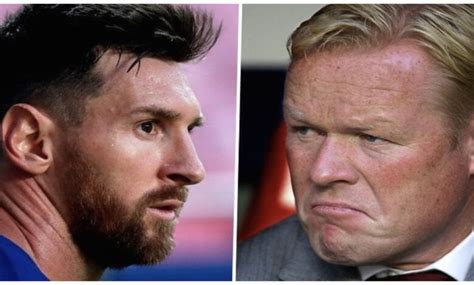 D Part De Messi Du Bar A La Surprenante Position De Ronald Koeman